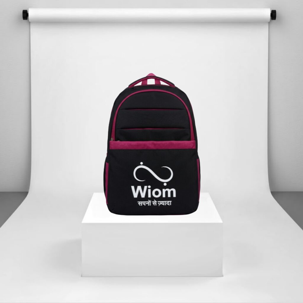 Custom promotional backpack with logo printing